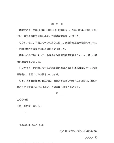 無料 交通事故 物損事故 の損害賠償請求書の書き方 例文 文例 書式 様式 フォーマット 雛形 ひな形 テンプレート 内容証明郵便用紙 02 文書 テンプレートの無料