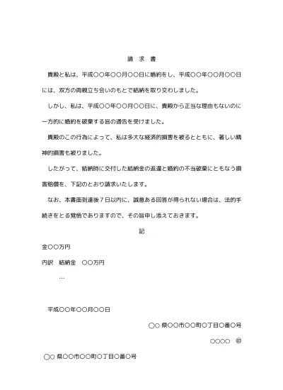 無料 婚約証明書 婚約証書 の書き方 書式 様式 フォーマット 雛形 ひな形 見本 テンプレート 媒酌人がいないタイプ テンプレート01 文書 テンプレートの無料