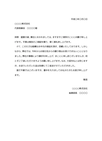 商品不良品のお詫び状の無料 お詫び状 おわび状 お詫び文 お詫びの文章 お詫び文書 の書き方 例文 文例 書式 様式 フォーマット 雛形 ひな形 テンプレート 商品不良品01 個人 交換商品の送付状 社外ビジネス文書 文書 テンプレートの無料