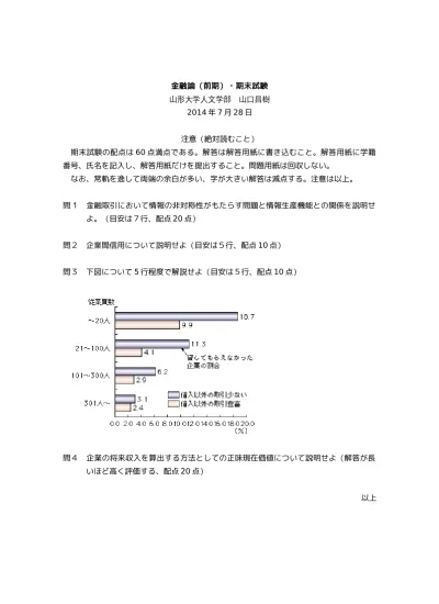 過去問 山口昌樹研究室