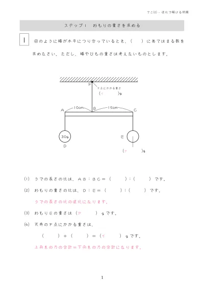 魔法陣 原田式 算数プリント 理科プリント 無料 算数の教え方 受験アドバイス