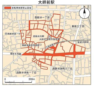 地図 足立区 コミュニティサイクル あだちゃり