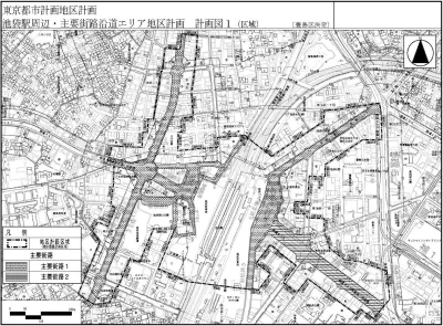 池袋駅周辺地図 5キロ圏内 帰宅困難者対策 豊島区公式ホームページ