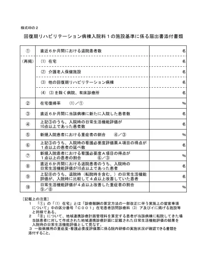 トップpdf 特定入院料の施設基準 通則事項 123deta Jp