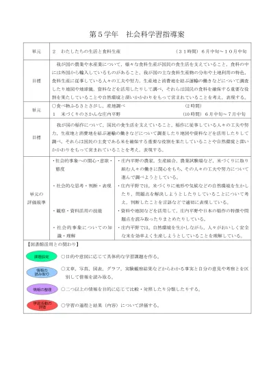 第３学年４組 理科 学習指導案