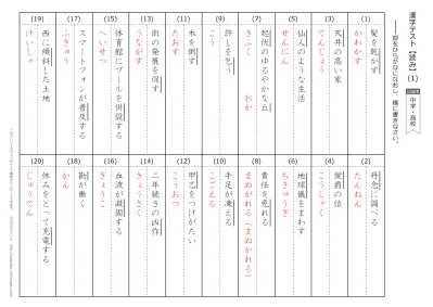 漢字 書き取り テスト ２１ ４０ 中学 高校の漢字 1130字 無料ダウンロード 印刷 書き取り 漢字テスト 中学 高校 答え 21 40