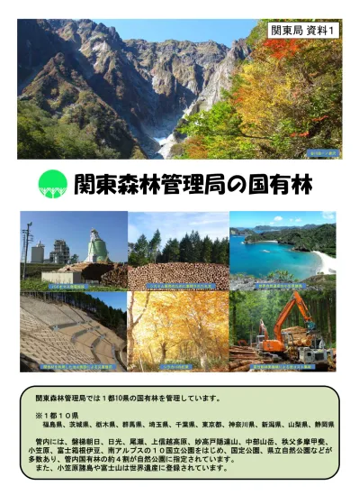 域ご平成 26 年度策定地域管理経営計画等の概要近畿中国森林管理局島根森林管理署 江の川下流森林計画区 はじめに 近畿中国森林管理局では 管内の 38 森林計画区について 5 年毎に 地域管理経営計画 と 国有林野施業実施計画 を策定しています 全国森林計画 即して 国有林