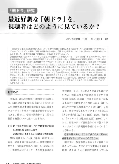 図 Nhk 連続テレビ小説 通称 朝ドラ 平均世帯視聴率の推移 5 べっぴんさん とと姉ちゃん あさが来た まれ マッサン 花子とアン ごちそうさん あまちゃん 純と愛 梅ちゃん先生 カーネーション おひさま てっぱん ゲゲゲの女房 ウェルかめ つばさ だんだん 瞳