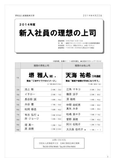 トップpdf 位 天海祐希さん 3 位 中居くん 2 位 さんまさん 123deta Jp