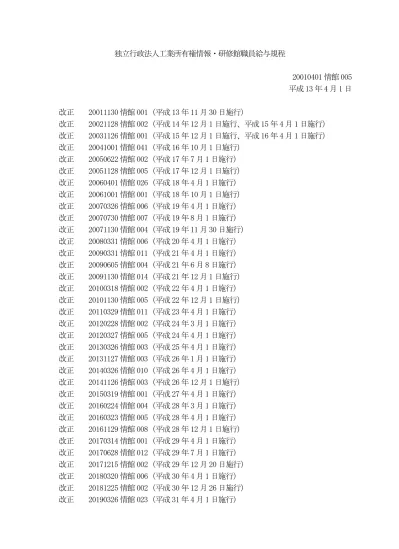 トップpdf 規程の改正 123deta Jp