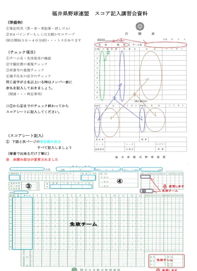 資料箱 金沢区少年野球連盟ホームページ