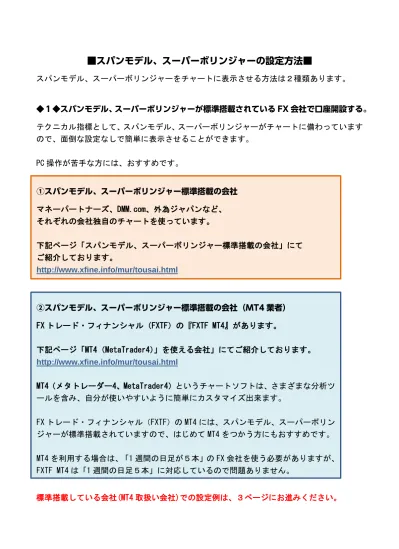 チャートを重ねて表示可能 Fxtf Mt4に新たなオリジナルスクリプトを追加 ゴールデンウェイ ジャパン Fxトレード フィナンシャル Fxtf のプレスリリース