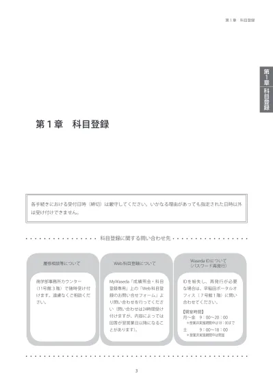 追手門学院大学授業料など納付規程