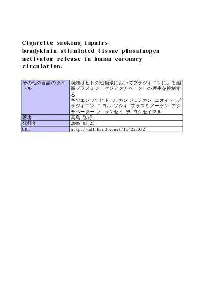 Angiotensin Converting Enzyme Insertion Deletion Polymorphism Modulates Coronary Release Of Tissue Plasminogen Activator In Response To Bradykinin