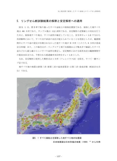 スメクタイトに富む粘土のリングせん断挙動ring Shear Behavior Of Smectite Rich Soils