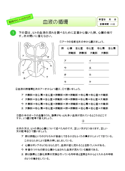 小学6年生 理科 の無料学習プリント水溶液の性質 水溶液の判別